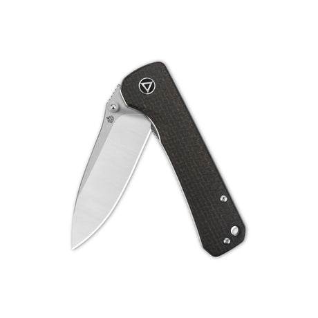 QSP Hawk Liner Lock Pocket Knife 14C28N Blade with Micarta Handle