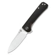 QSP Hawk Liner Lock Pocket Knife with Ebony Wood Handle