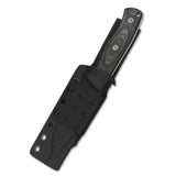QSP Bison V2 fixed blade knife in Kydex sheath with ergonomic Micarta handle