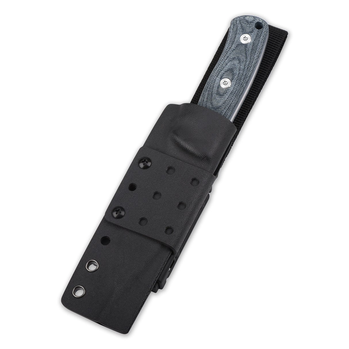 QSP Bison V1 Fixed Blade Knives Hunting knives D2 Blade Micarta handle