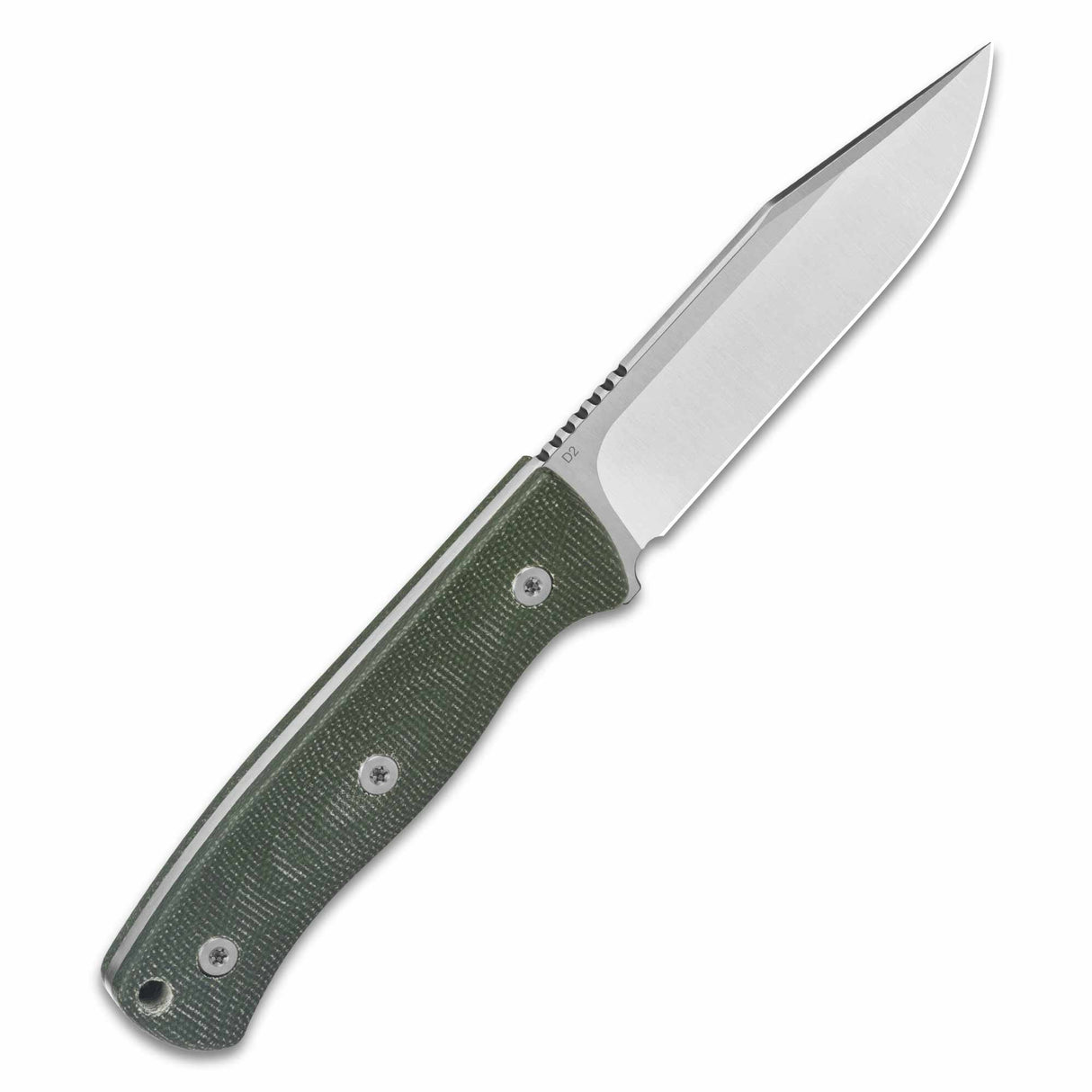 QSP Bison V2 Fixed Blade Knives Hunting knives D2 Blade Micarta handle