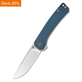 QSP Osprey Liner Lock Pocket Knife 14C28N Blade Micarta Handle