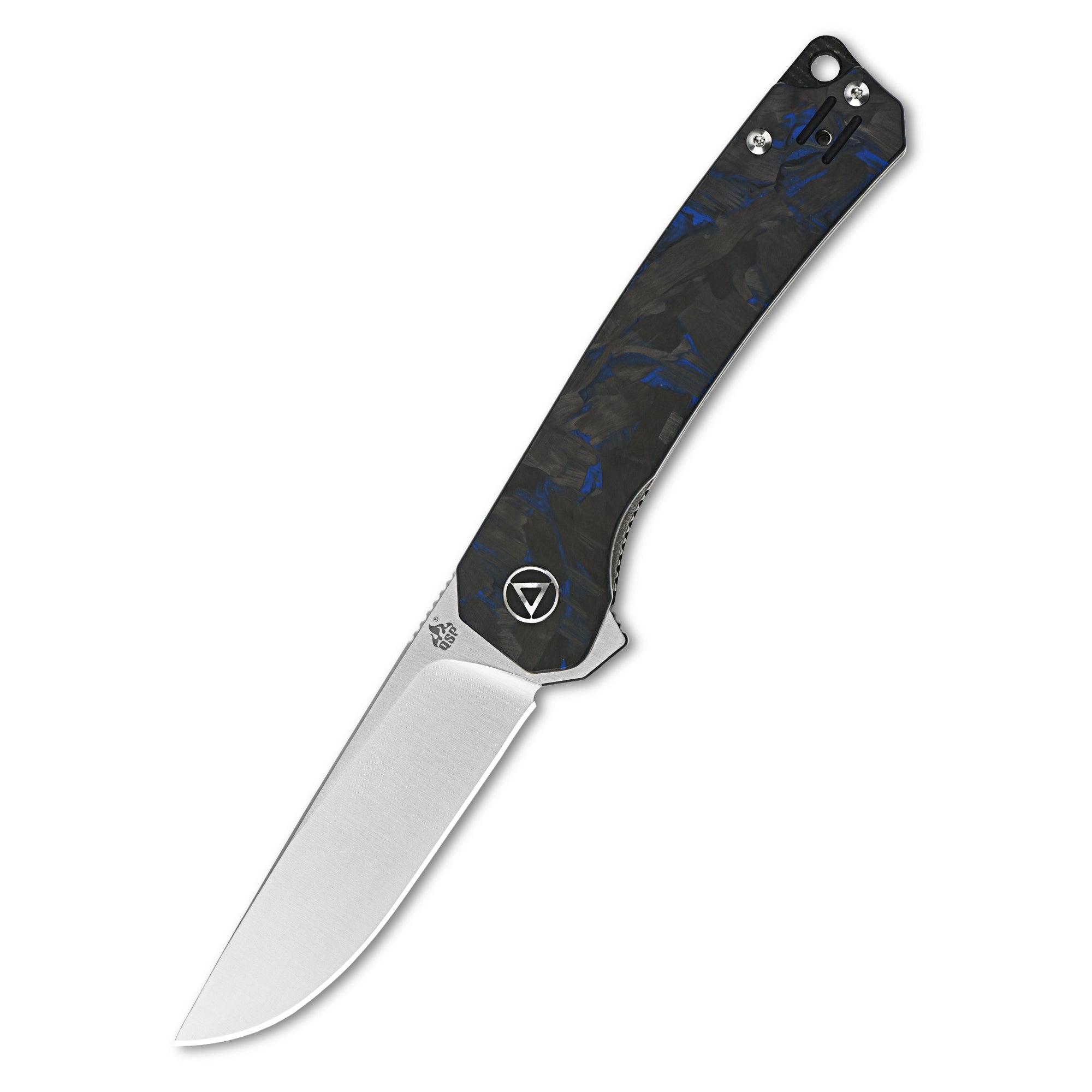 Osprey EDC Knife | 14C28N | CF Overlay G10 Handle – QSP KNIFE