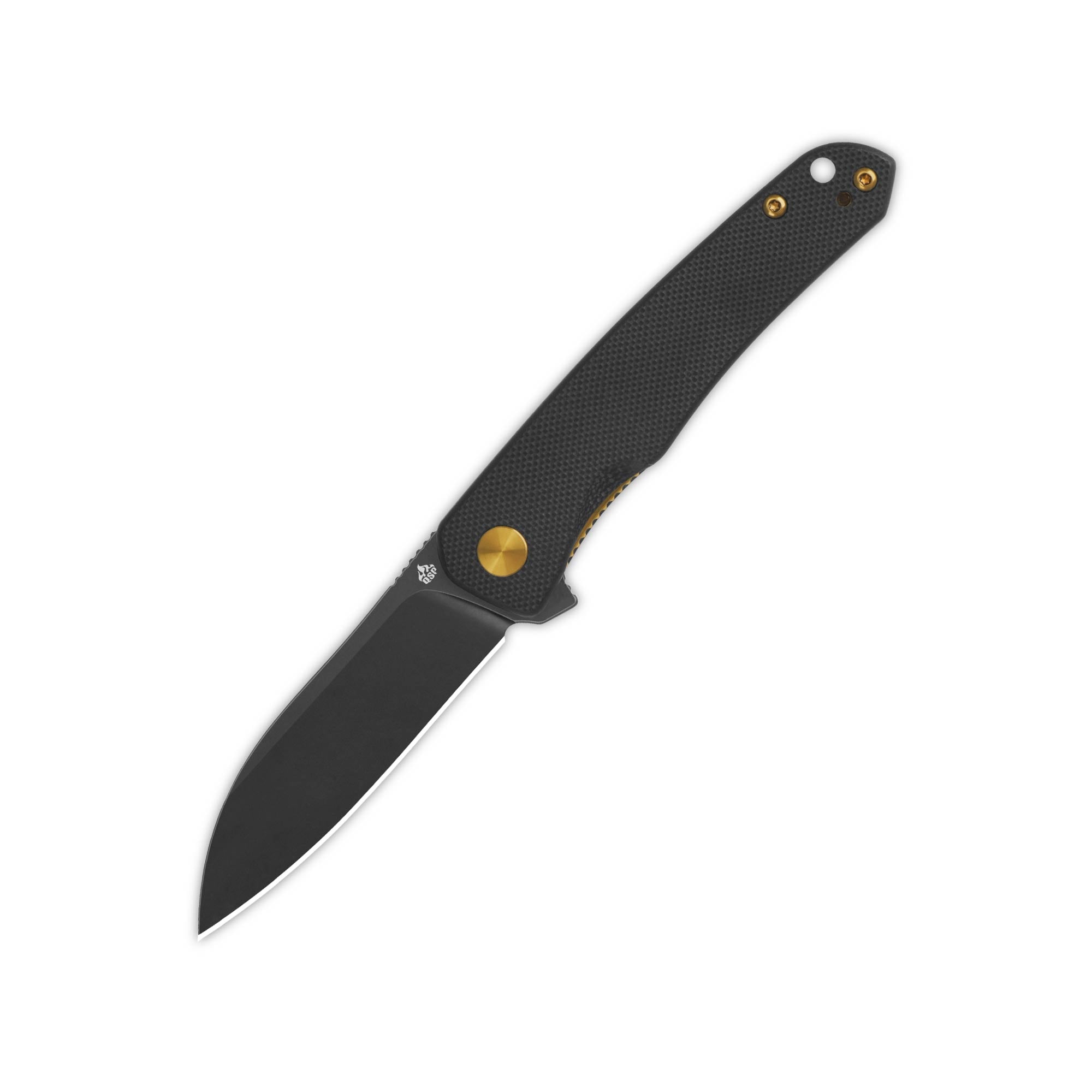 Otter EDC Knife | 14C28N Blade | Black G10 Handle – QSP KNIFE