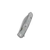 QSP Otter Liner Lock Pocket Knife 14C28N Blade Denim Micarta Handle