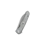 Liner lock QSP Otter knife with denim micarta handle