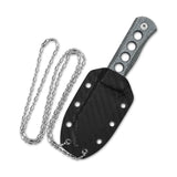 Kydex sheath for QSP Canary neck knife with chain