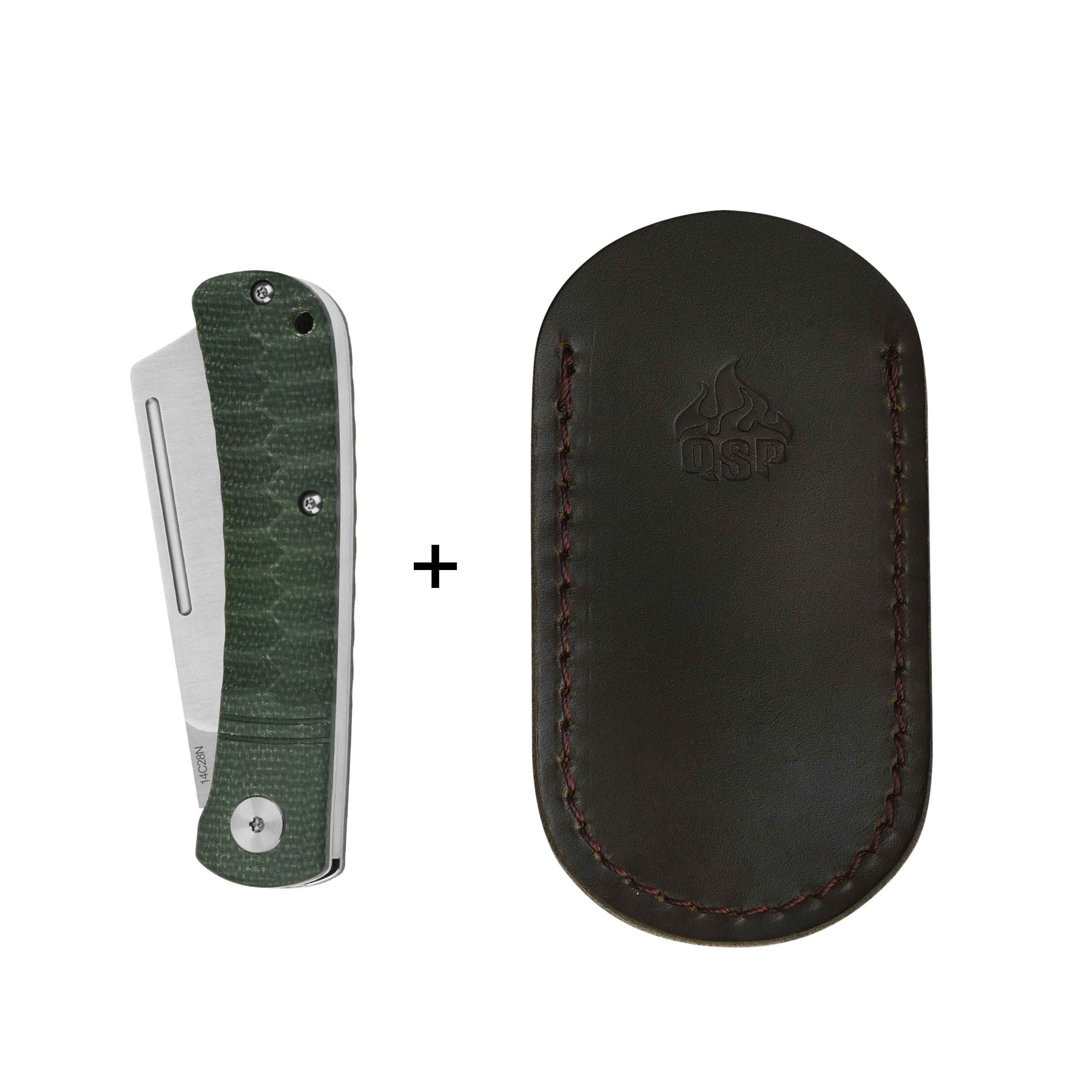 QSP Hedgehog Cleaver: 14C28N, Unique Handles – QSP KNIFE