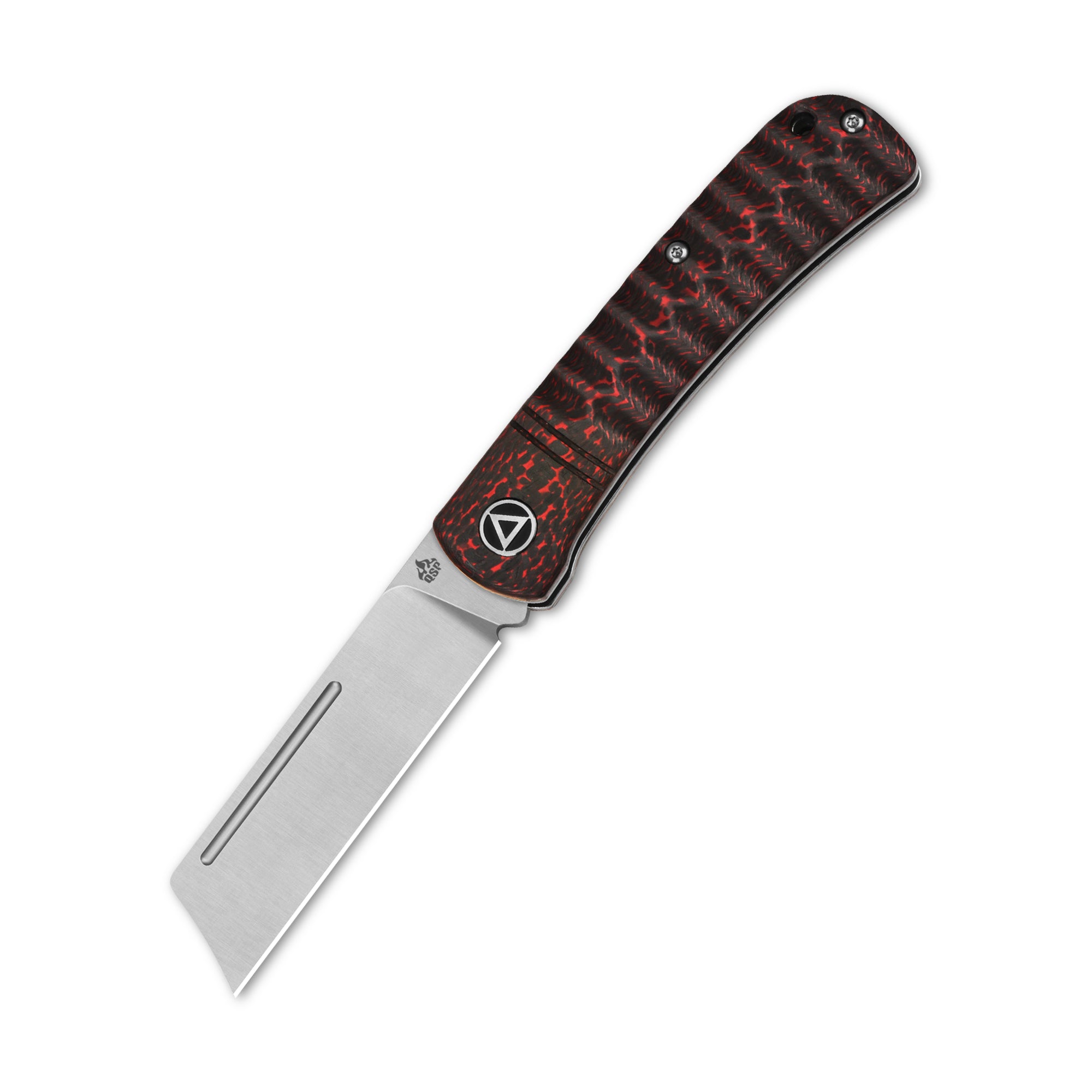 Hedgehog Slip Joint | 14C28N Cleaver | Carbon Fiber – QSP KNIFE