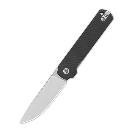 QSP Lark pocket knife with G10 handle and satin finish 14C28N blade.