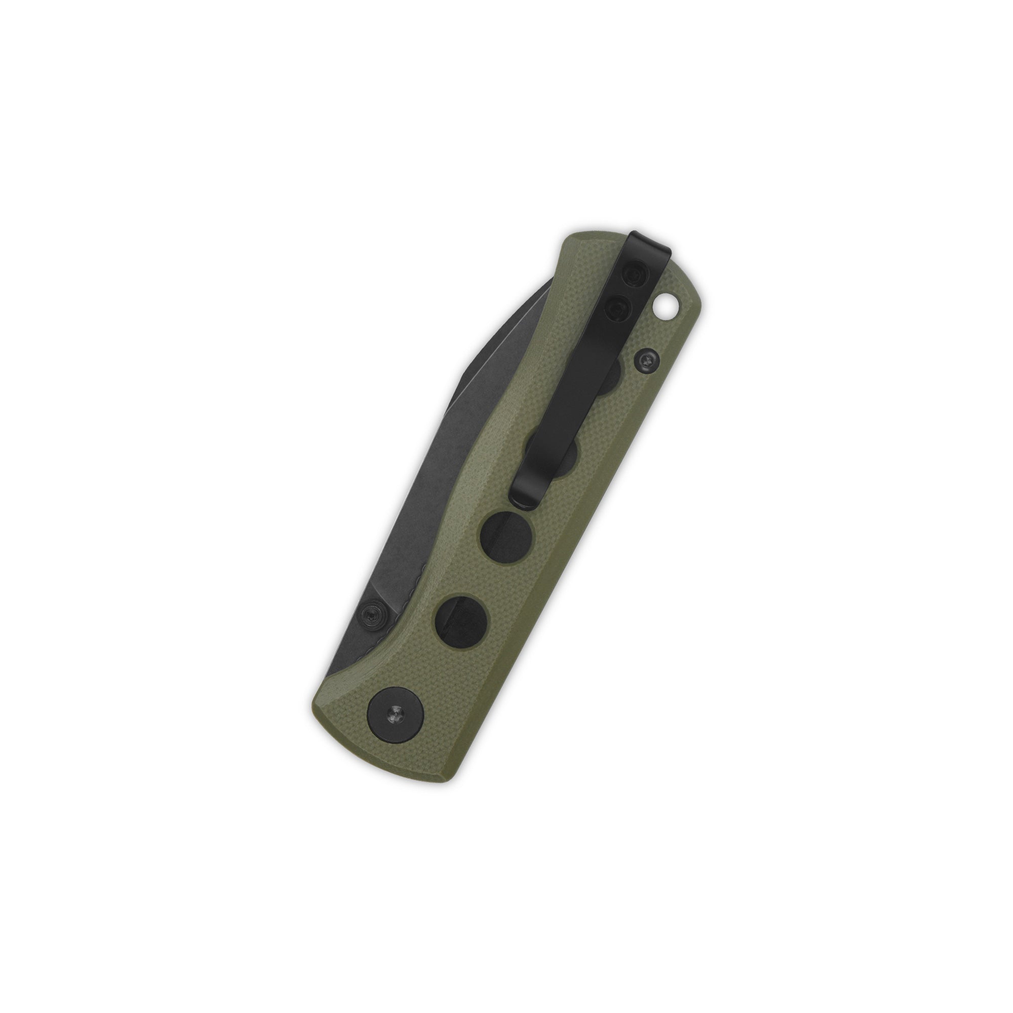 Canary Folder | 14C28N | Olive Green G10 – QSP KNIFE