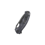 QSP Gorilla pocket knife with black micarta handle and stainless steel clip