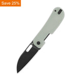 QSP Variant PE Liner Lock Pocket Knife 14C28N Blade G10 Handle