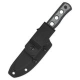 Sheath for QSP Canary knife with adjustable clips for versatile carry.