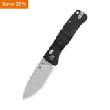 QSP Ripley Glyde Lock Pocket Knife 14C28N Blade Black G10 Handle