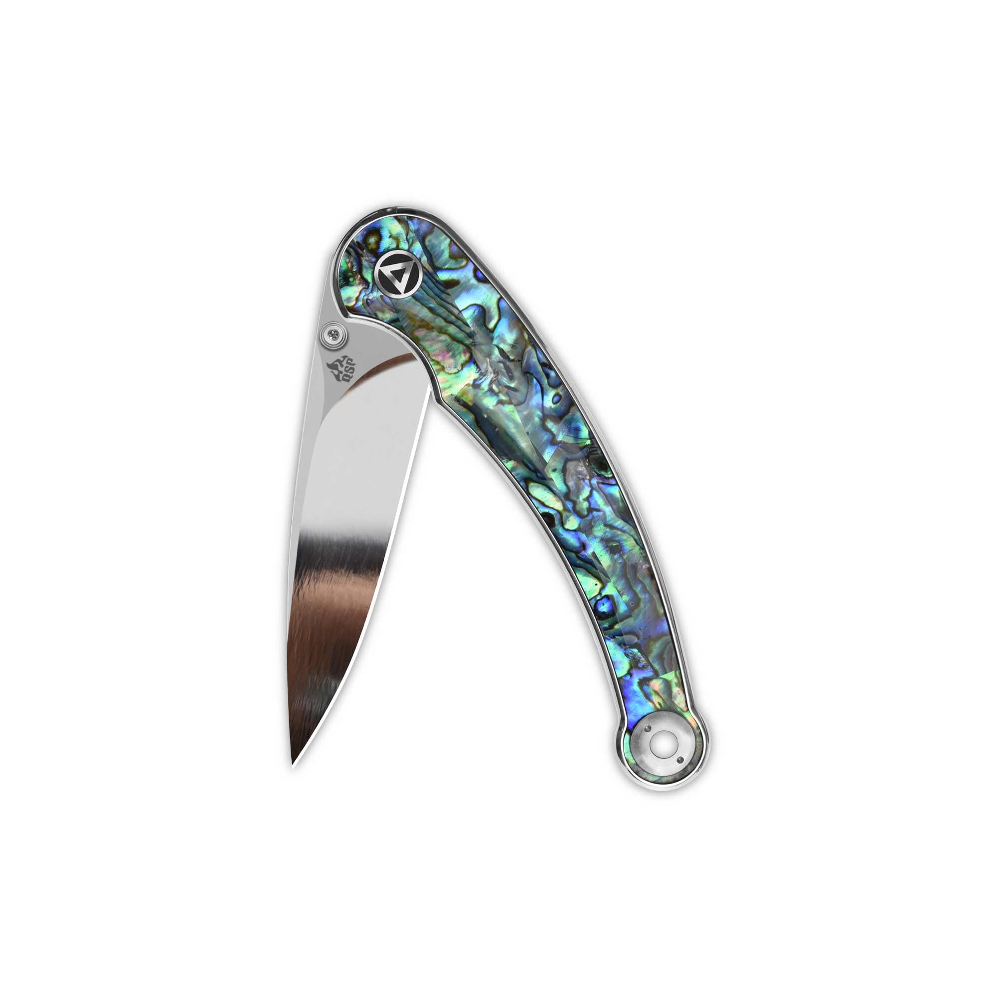 Dolphin | 14C28N | Abalone – QSP KNIFE