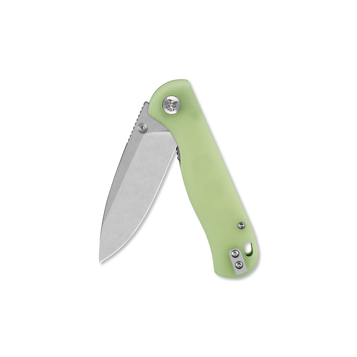 QSP Ferret Liner Lock Pocket Knife Notro V blade Glow-in-the-Dark Resin handle