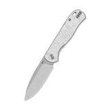 QSP Ferret Liner Lock Pocket Knife Notro V blade Aluminum Foil G10 handle
