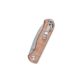 QSP Ferret Liner Lock Pocket Knife Notro V blade Copper Foil G10 handle