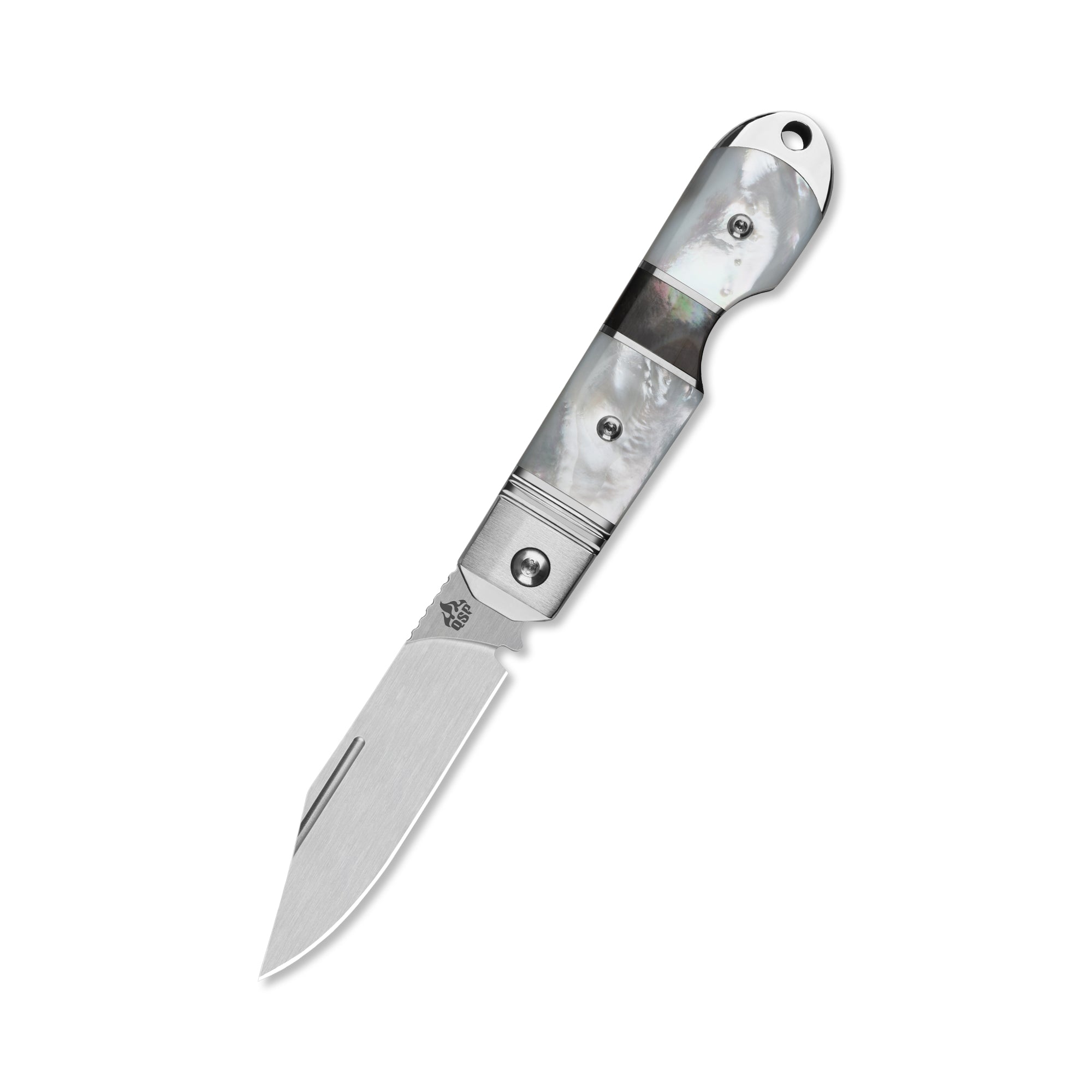 Moray Slip Joint Knife | Vanax | Solid Mother of Pearl Handle