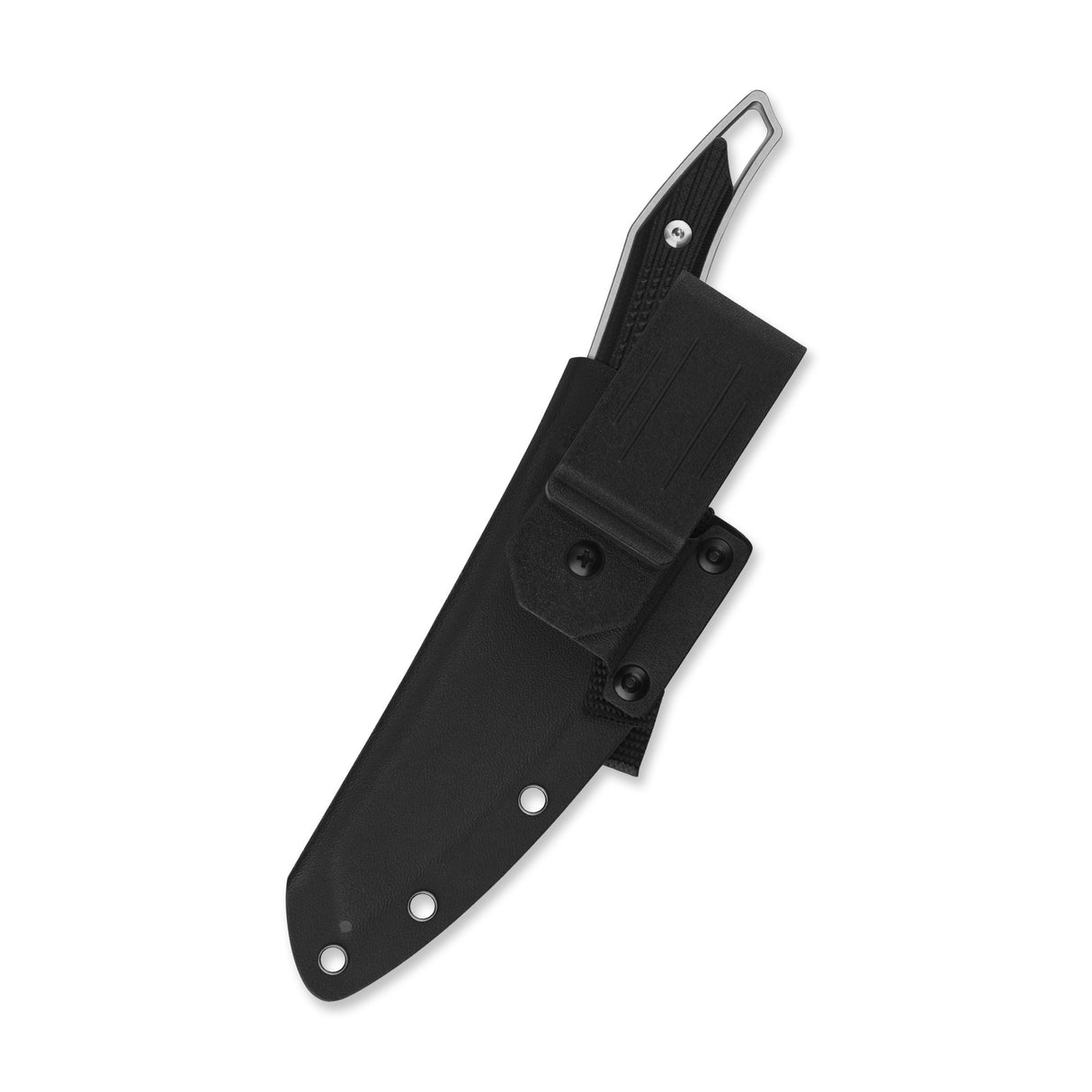 QSP T-Cook Fixed Blade Knife Nitro V Blade Black G10 Handle