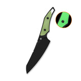 QSP T-Cook Fixed Blade Knife Nitro V Blade Glow-in-the-Dark G10 Handle