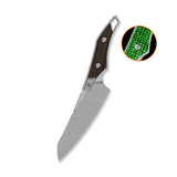 QSP T-Cook Fixed Blade Knife Nitro V Blade Glow-in-the-Dark Micarta Handle