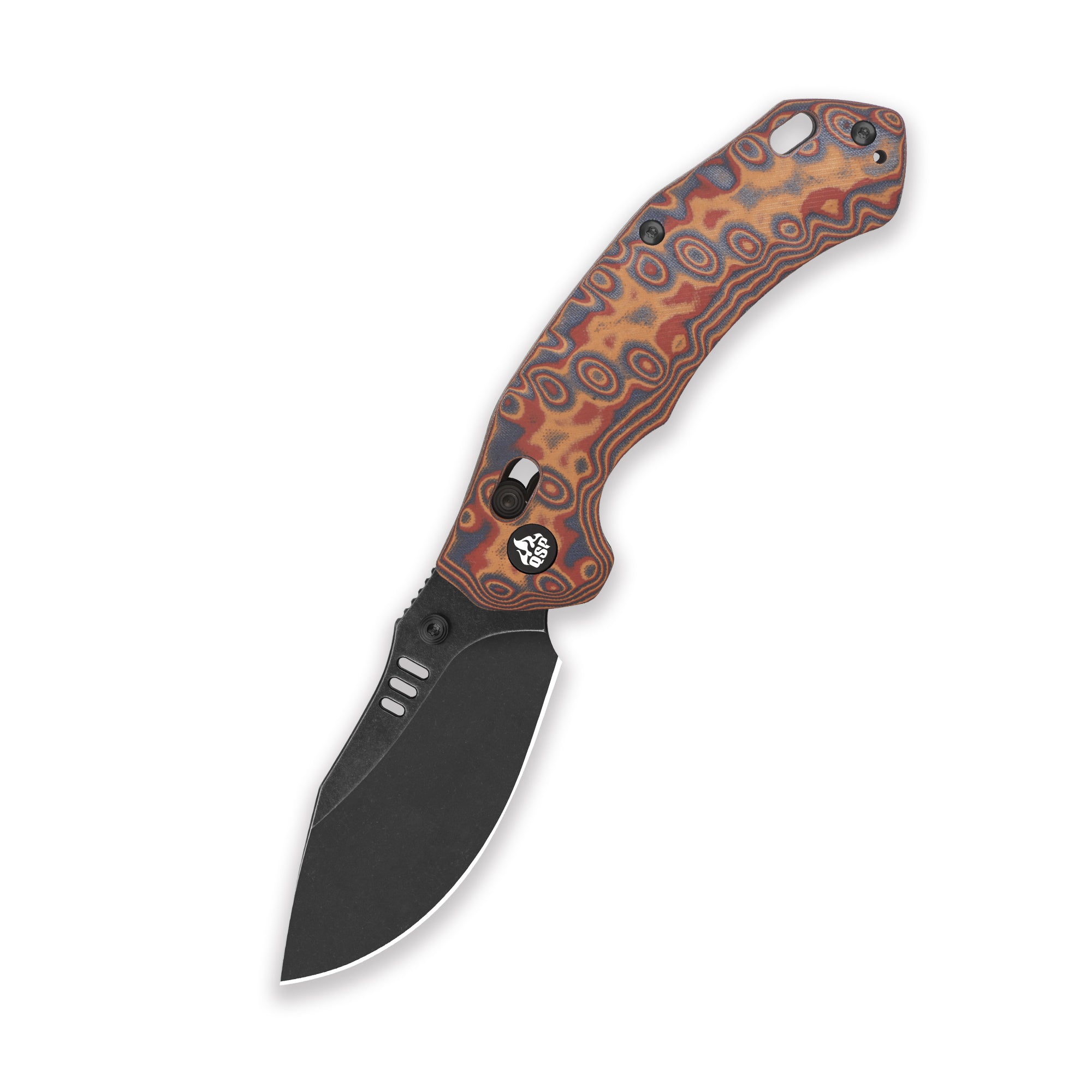 QSP Elk | 14C28N | Colorful Micarta | Glyde Lock – QSP KNIFE